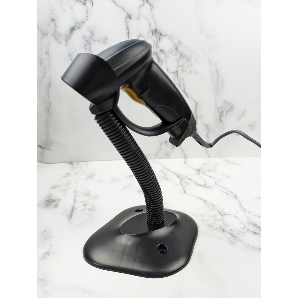 Esky Barcode Scanner with Stand, Wired Handheld Bar Code Scanner
